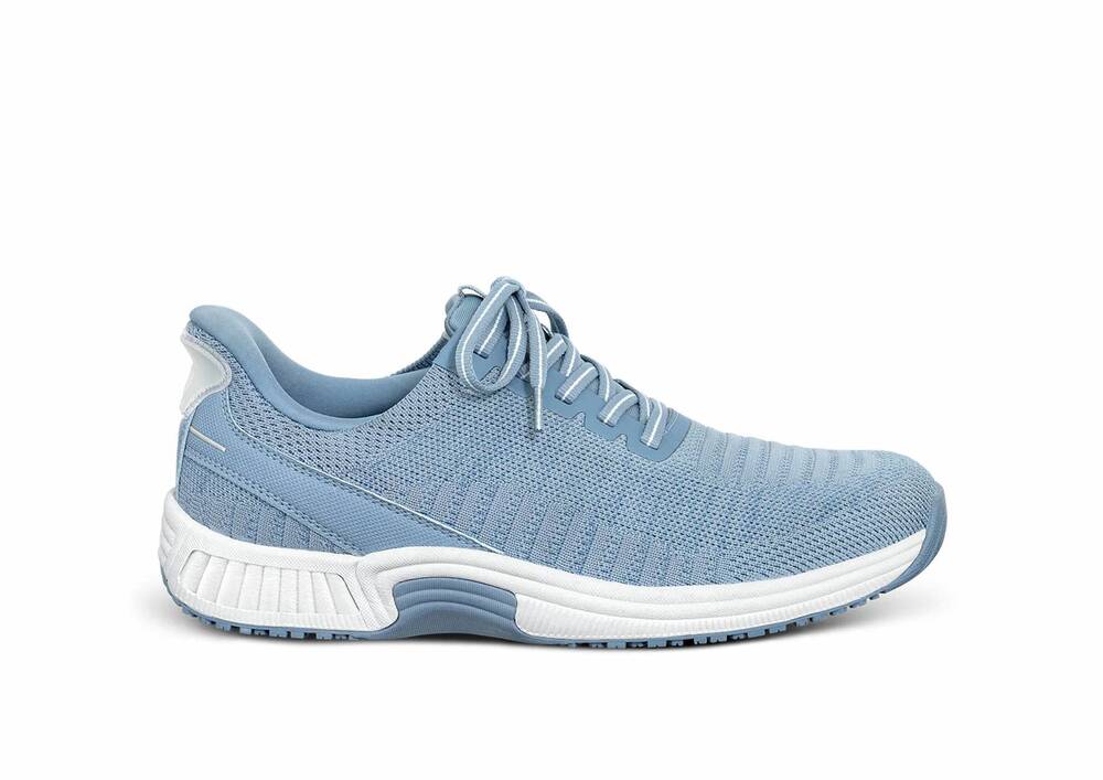 NEW ORTHOFEET women's kita hands-free sneaker in blue